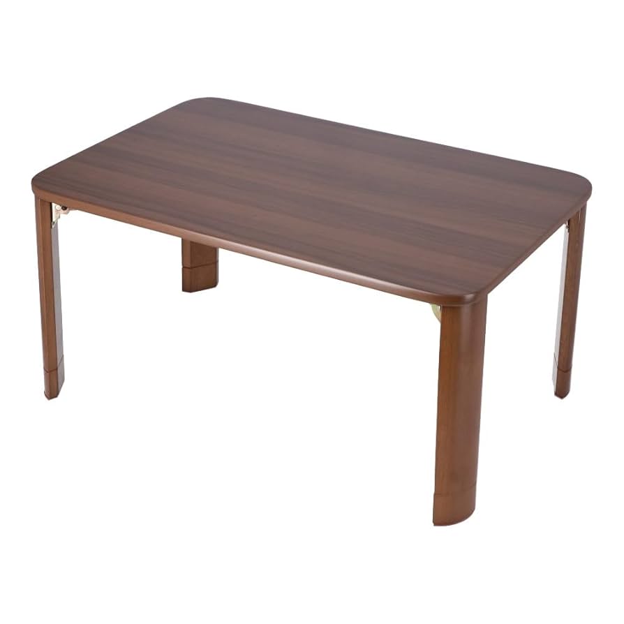新品　送料無料　継脚付　ウッディテーブル　75×50　ブラウン 楽天市場】[5%OFFクーポン] ローテーブル センターテーブル 座卓